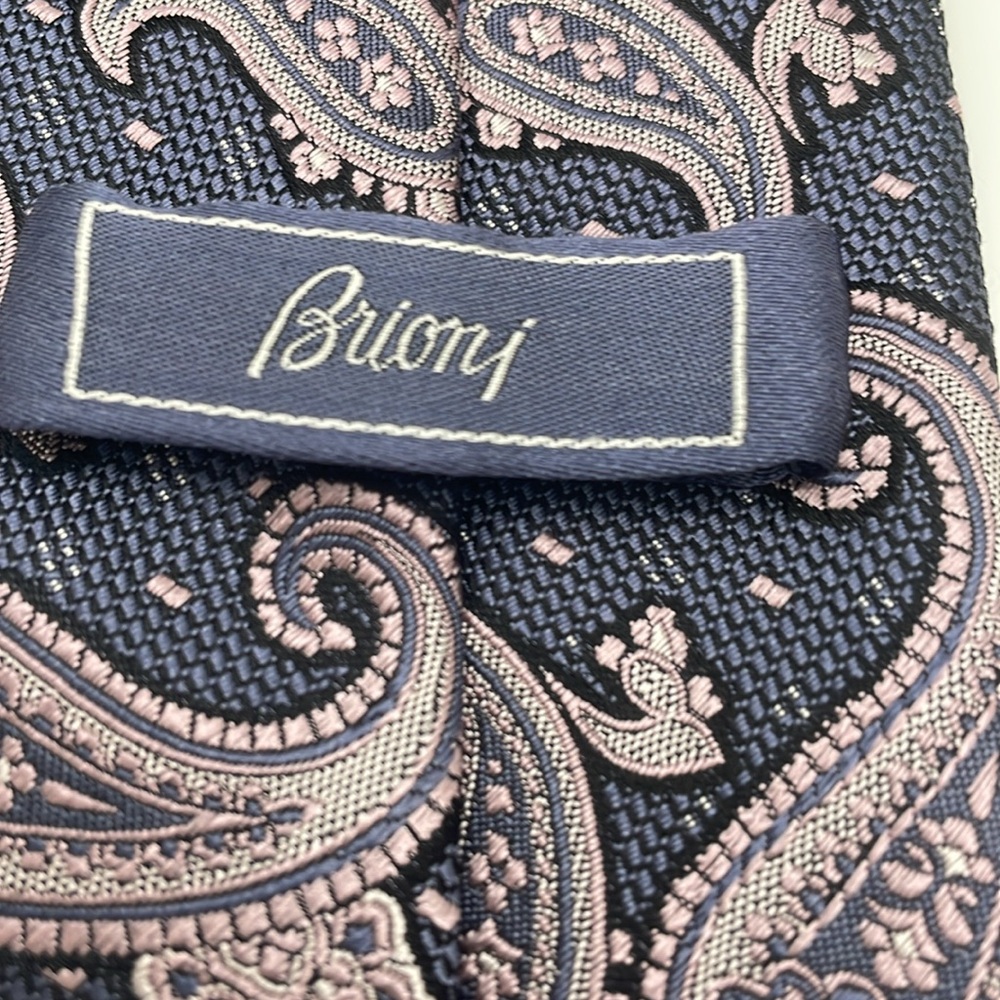 Brioni - Paisley Silk tie - Like new - Picture 5 of 6